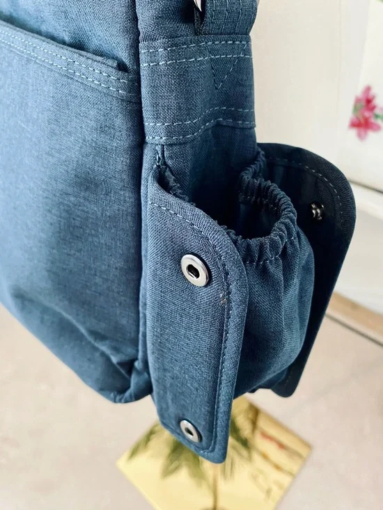 Lug Shimmy Navy Quilted Crossbody Bag - Picture 5 of 16